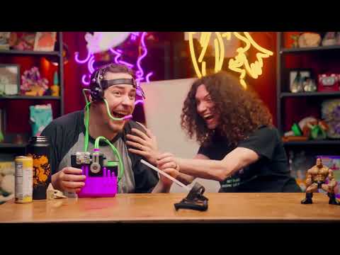 Arin Hanson screaming at 90's children's toys set to Angel of Death by Slayer