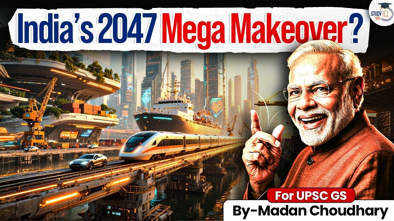 India 2047 Mega Projects: 50,000 Km Superhighways, Bullet Trains & Port Revolution Explained