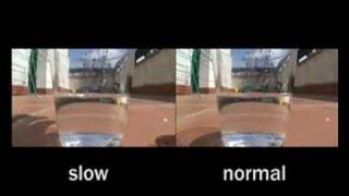 Why Sony HDR-SR slow mode is Blur?