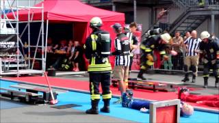 preview picture of video 'Firefighter Combat Challenge 2014 - Geiselwind / Bay.'