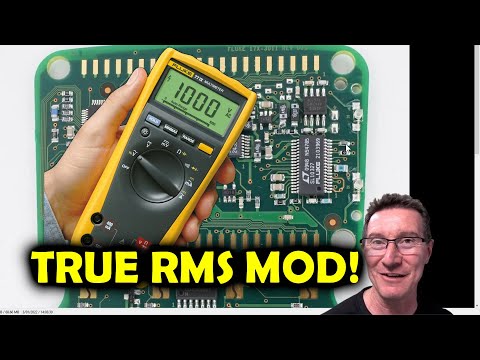 EEVblog 1448 - Convert a Fluke 77 IV to True RMS for 10 CENTS!*