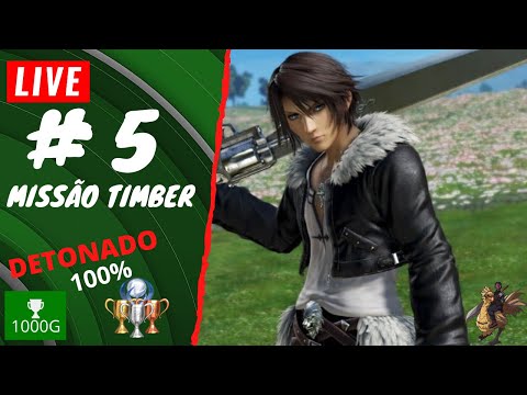 #5 Timber - Final Fantasy VIII REMASTERED - PT-BR - 1000G - PLATINA - XBOX GAME PASS