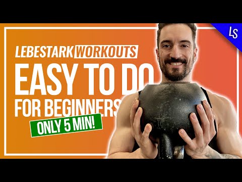 Kettlebell Workout für Anfänger mit einfachen Übungen - (5 MINUTEN TRAINING)