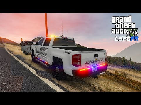 GTA 5 Mods LSPDFR 0.4.1 | Suspicious Person Shoots at Deputies