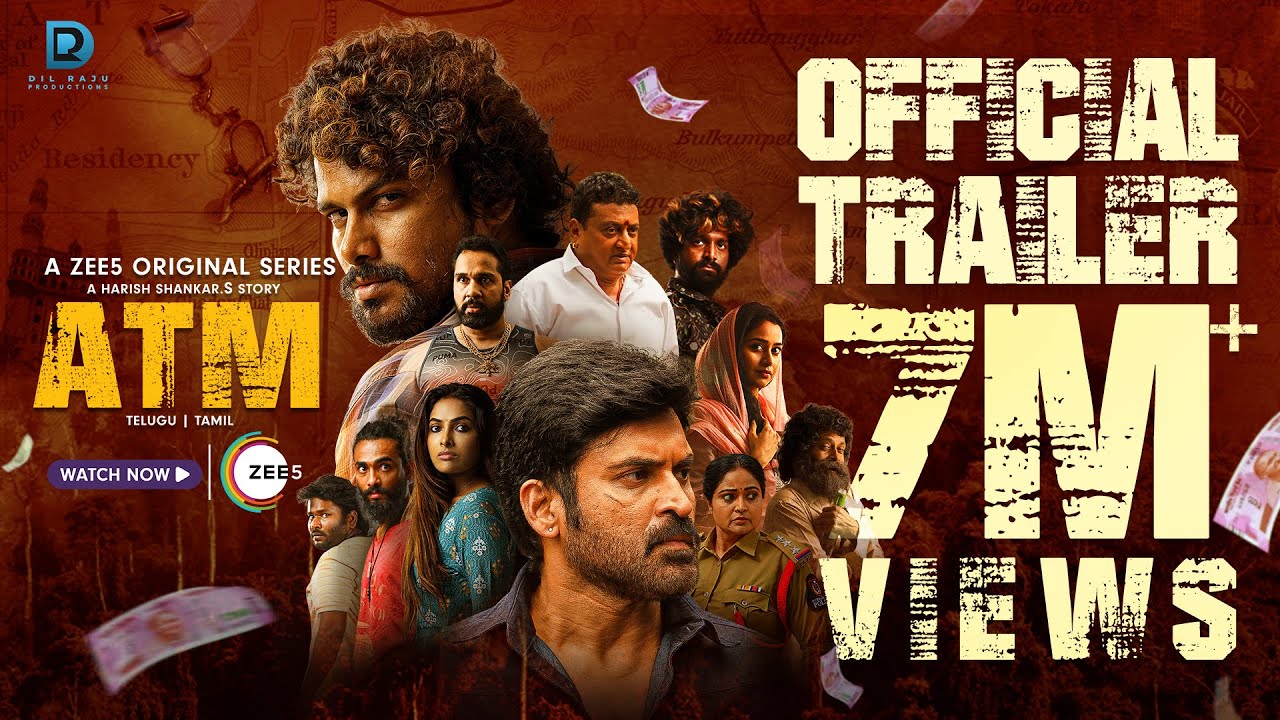 ATM |ZEE5 Original Series| Official HD Trailer| VJ Sunny| Harish Shankar| Dilraju|Premieres 20th Jan