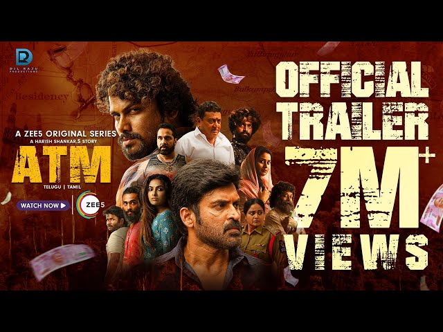 ATM |ZEE5 Original Series| Official HD Trailer| VJ Sunny| Harish Shankar| Dilraju|Premieres 20th Jan