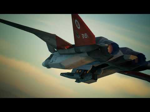 ACE COMBAT 7 ADF-11F vs MISTER X