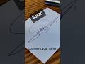 best signature for name Susan #shorts