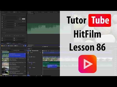 HitFilm Lesson 1 Interface Tour