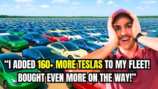 How I Bought OVER 160+ Teslas for my Car Rental Fleet! (COPY ME)