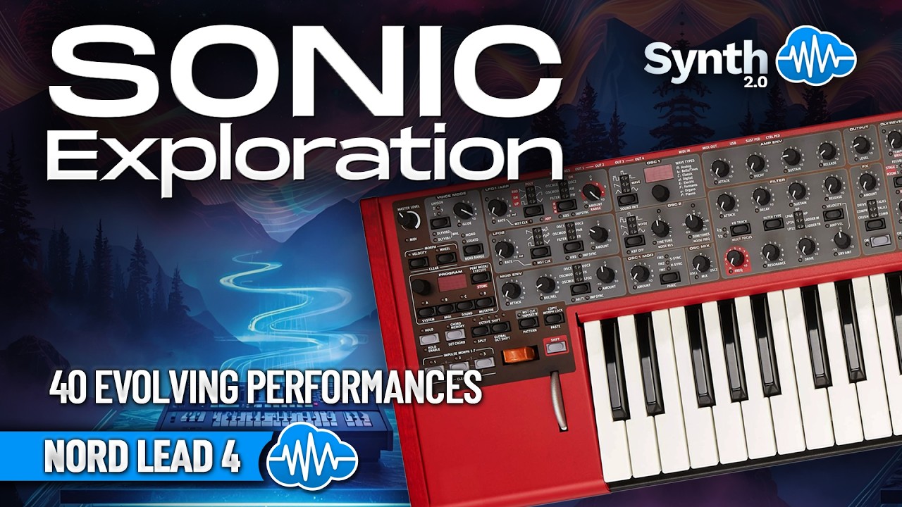 KLL011 - Sonic Exploration V1 - Nord Lead 4 / Rack ( 32 presets ) - Video Preview 1