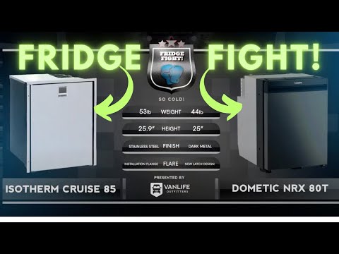 FRIDGE FIGHT! Performance Comparison of Isotherm Cruise 85 Vs. Dometic NRX 80T