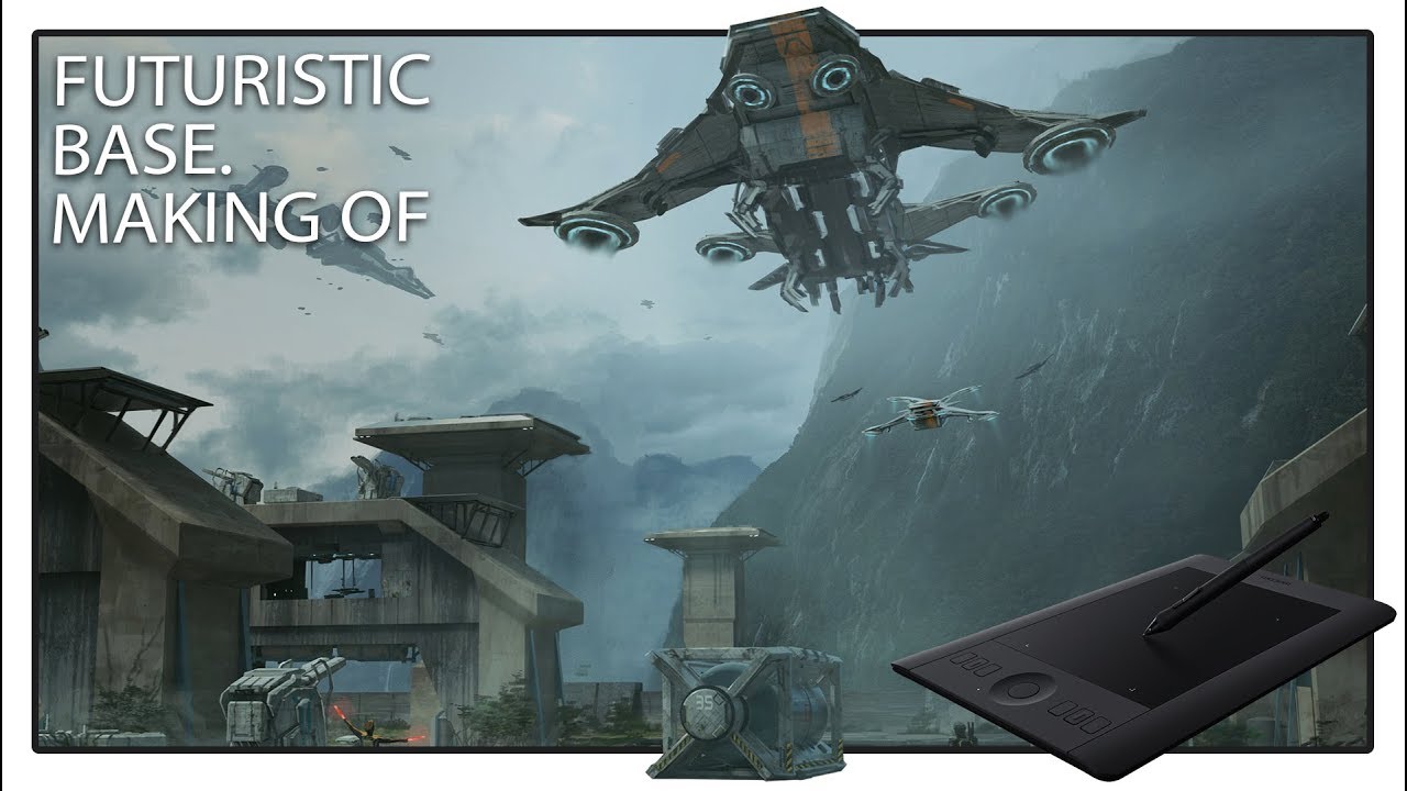 Creating Futuristic environments scifi