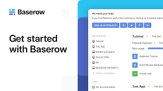 Introduction to Baserow: How to get started
