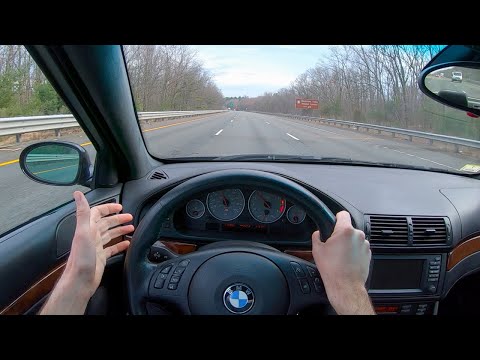 2001 BMW E39 M5 Spring Drive POV - Isolation Drive  (Binaural Audio)