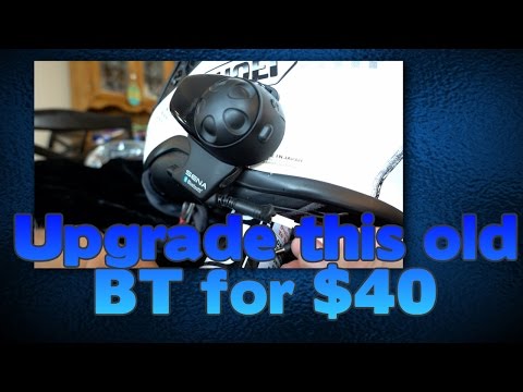 New Life From An Old SENA SMH10 Helmet Bluetooth - Old Cop Motovlogs