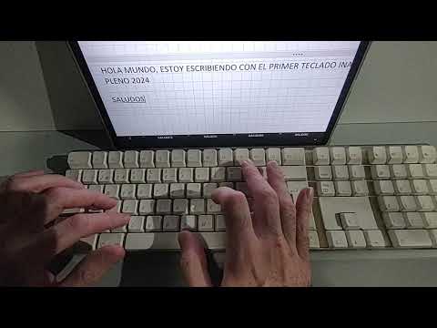 FIRST Apple Wireless Keyboard 2003 (Satisfying Typing Sound) + synchronized with 2024 device