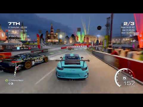 GRID LEGENDS playing pS4 PRO in 2024 ending 1st NO COMMENTARY