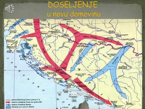 POVIJEST  HRVATA  - doseljenje, knezovi