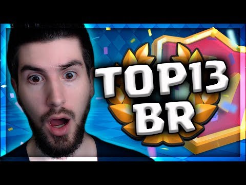 INACREDITÁVEL! CHEGUEI NO TOP 13 DO CLASH ROYALE!!!!!!!!!