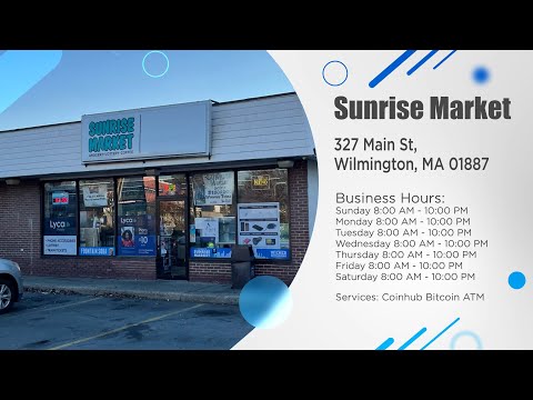 Bitcoin ATM Wilmington - Coinhub ($25,000 Daily Limits) — 327 Main St, Wilmington MA 01887, USA