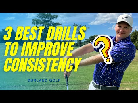 Mark's Three BEST Golf DRILLS To IMPROVE CONSISTENCY (And They Aren't That Hard!) — Durland Golf School instruction video
