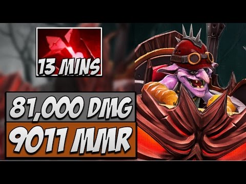 DC.Abed Timbersaw 9011 MMR | Dota Gameplay 7.14
