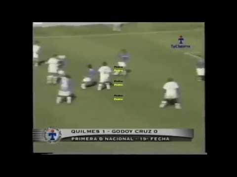 Quilmes Athletic Club 1 - Godoy Cruz 0 (Nacional B Apertura 2001)