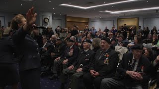 Second World War veterans gather in London to share memories ahead of 80th D-Day anniversary