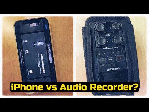 iPhone vs Audio Recorder?