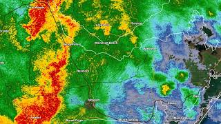 NWS Radar Loop April 13th, 2020 Havelock Tornado (BR)