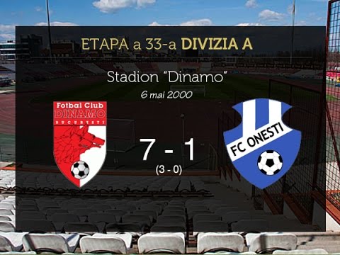 06.05.2000 Dinamo - FC Onesti 7-1, Etapa a 33-a, Divizia A