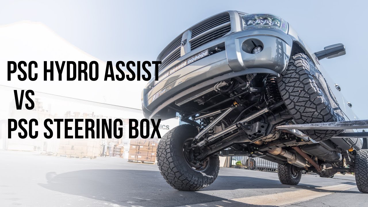 PSC Hydro Assist Steering VS PSC Standard Steering Box | What's Best?