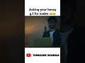 Credit - Swagger Sharma 🔥 Asking your bossy g.f for nud s 😂😂 Respect #shorts Funny WhatsApp Status