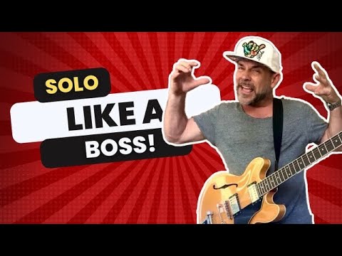 Warning! This information will help you solo on guitar easily! Melodic blues