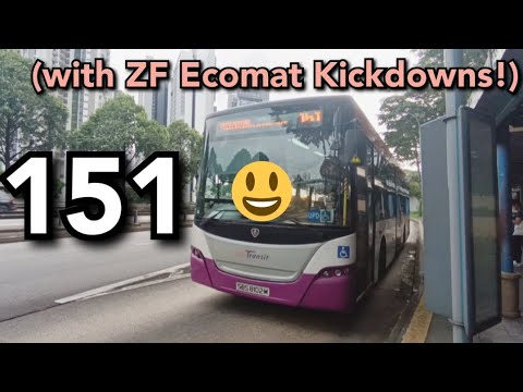 (SBST) Melodic ZF Ecomat [with KICKDOWNS] - SBS8102M - Scania K230UB Gemilang