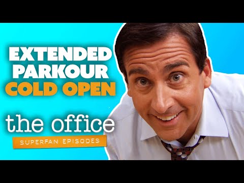 PARKOUR! | Extended Cold Open | A Peacock Extra | The Office Superfan Episodes
