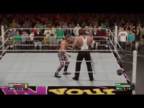 WWE 2K17. Shawn Michaels VS Diesel. In Your House. WWE World Championship