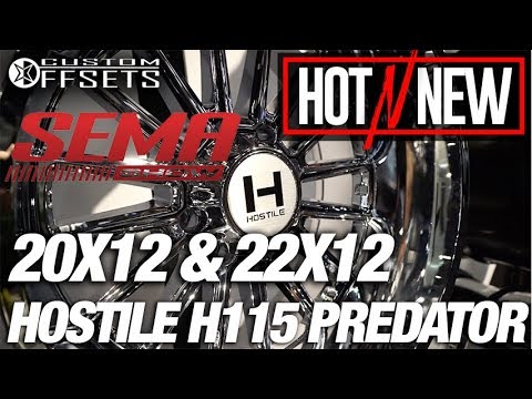 Hot n New SEMA 2017: Hostile H115 Predator