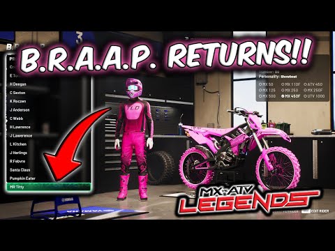B.R.A.A.P. returns!! - Mx vs ATV Legends