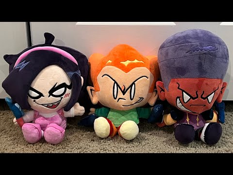 Makeship Friday Night Funkin’ Pico, Nene and Darnell Plushies Review!