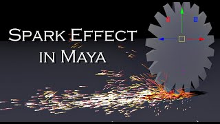 Spark Effect in Maya
