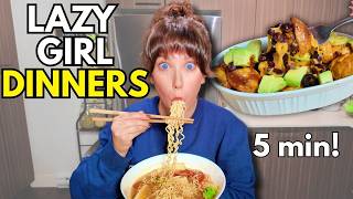 2 Lazy Girl Vegan Recipes 🥱 EASY & DELICIOUS