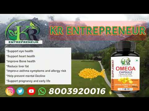 Fish Oil Softgel Capsule