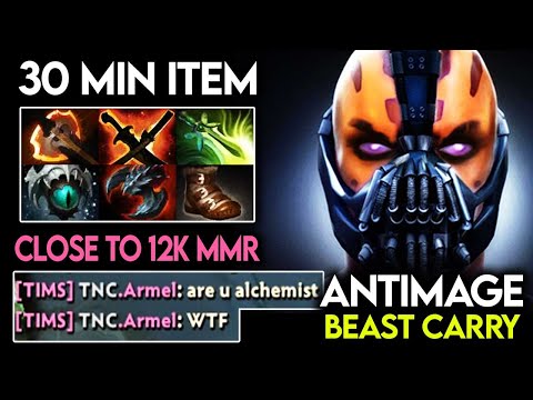 First Person Close To 12,000 MMR In History!! - He Makes Every Hero Looks Like Alche Dota 2