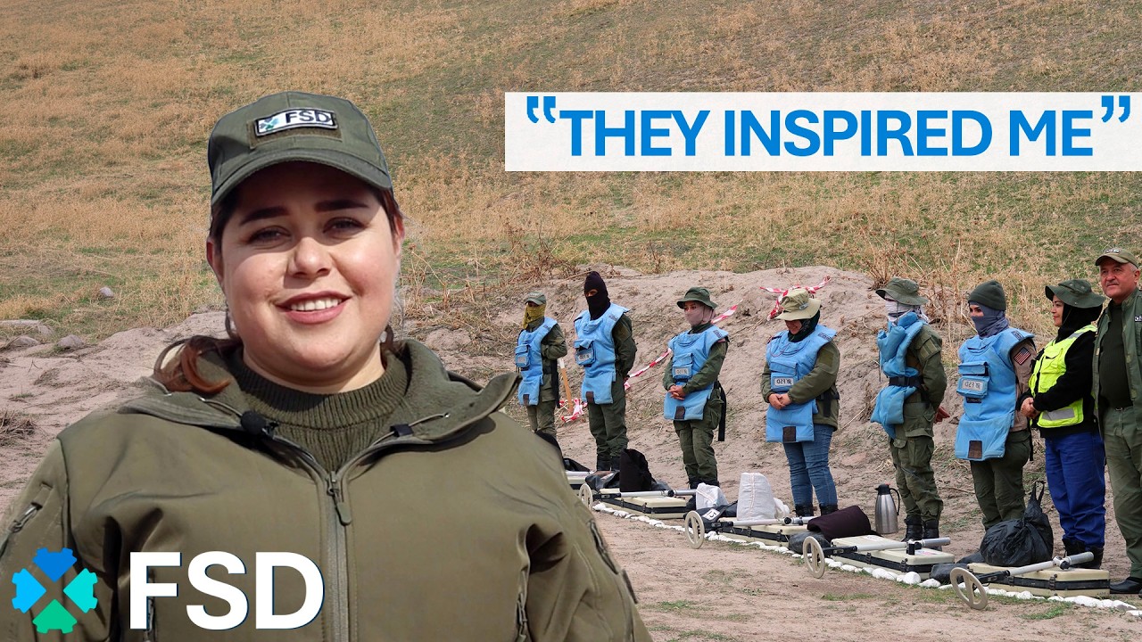 Supporting women in mine action — International Women's Day ♀️🌍💪