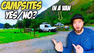 Is Van Camping on A Campsite Worth the Hype?