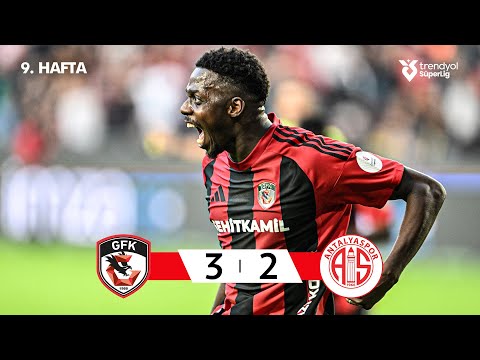 Gaziantep FK (3-2) Antalyaspor - Highlights/Özet | Trendyol Süper Lig - 2025/26
