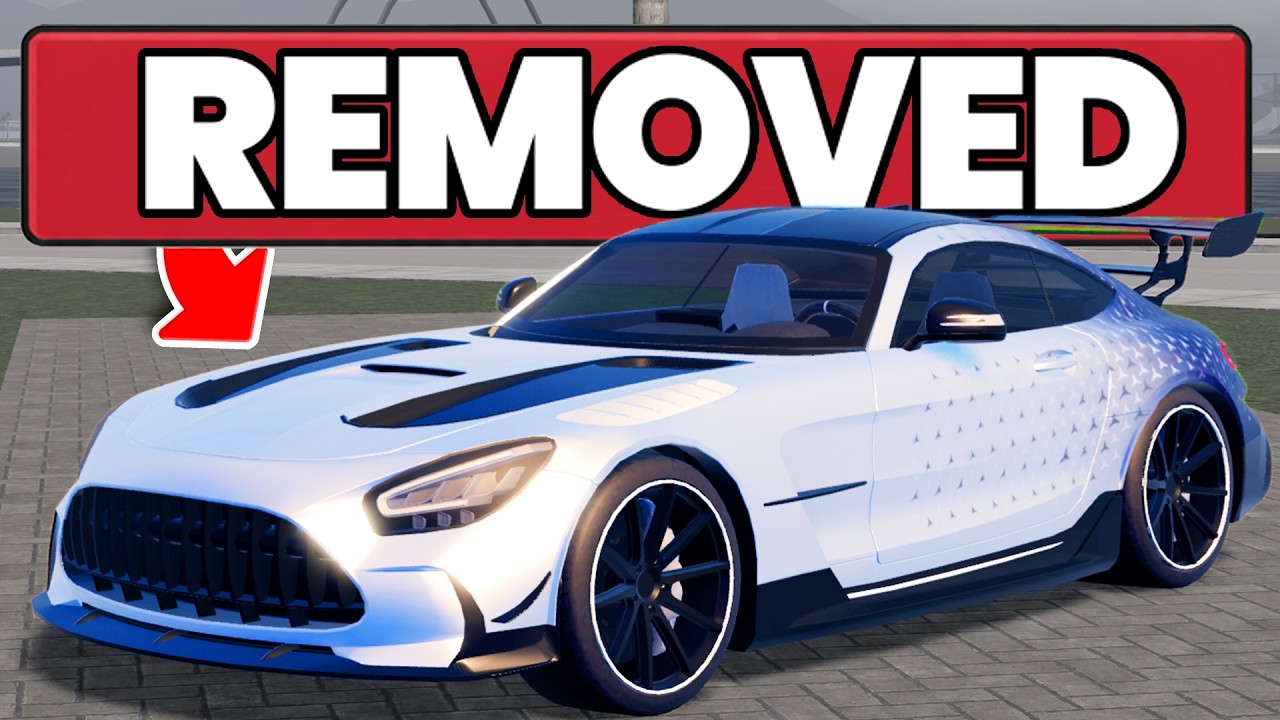 ALL UNLICENSED CARS HAVE BEEN REMOVED FROM DRIVING EMPIRE!