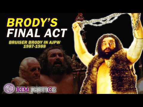 A MONSTER'S FINAL ACT: Bruiser Brody in All Japan, 1987-1988